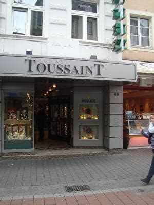 uhren toussaint|toussaint öffnungszeiten.